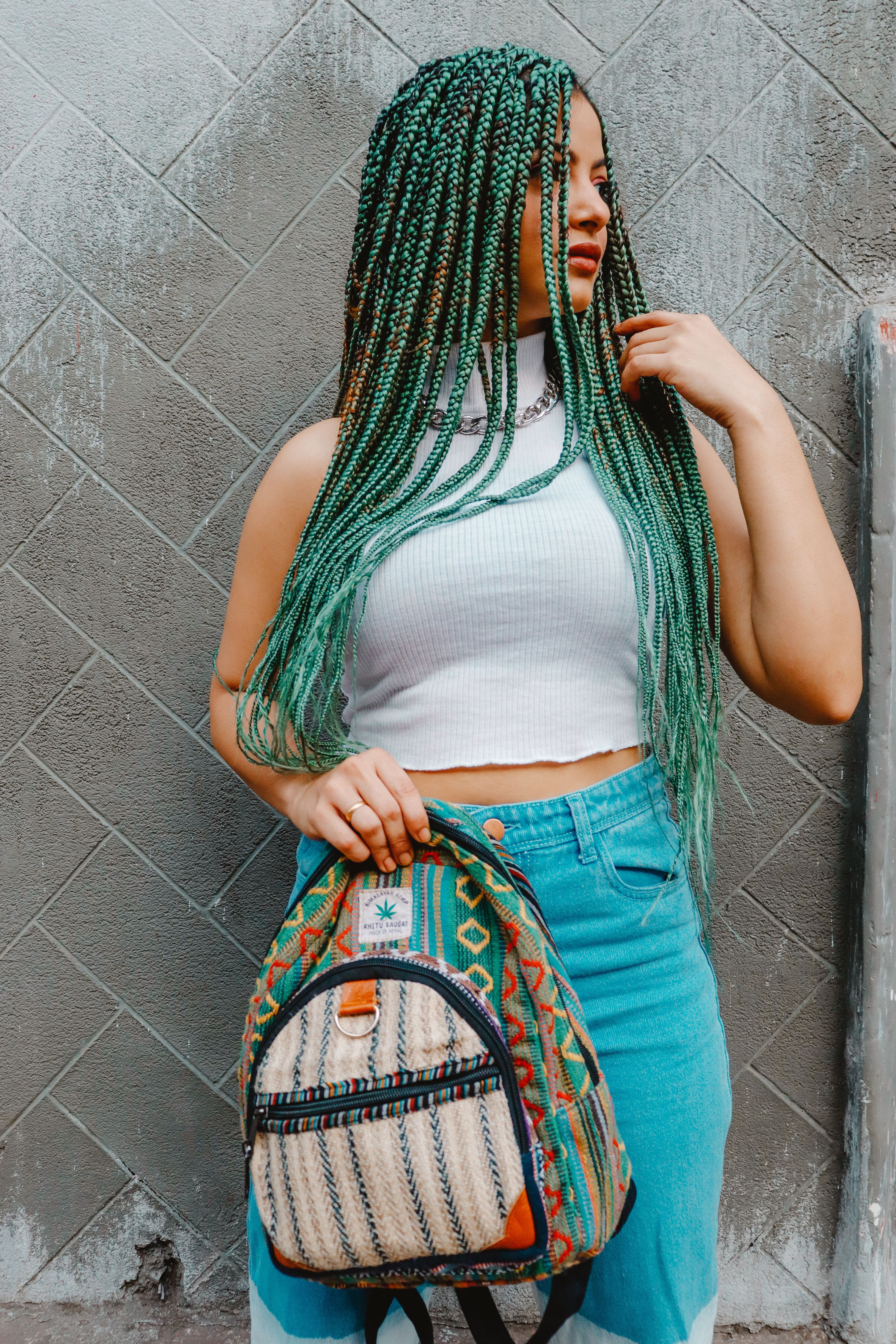 Bohemian Hemp Weekend Backpack