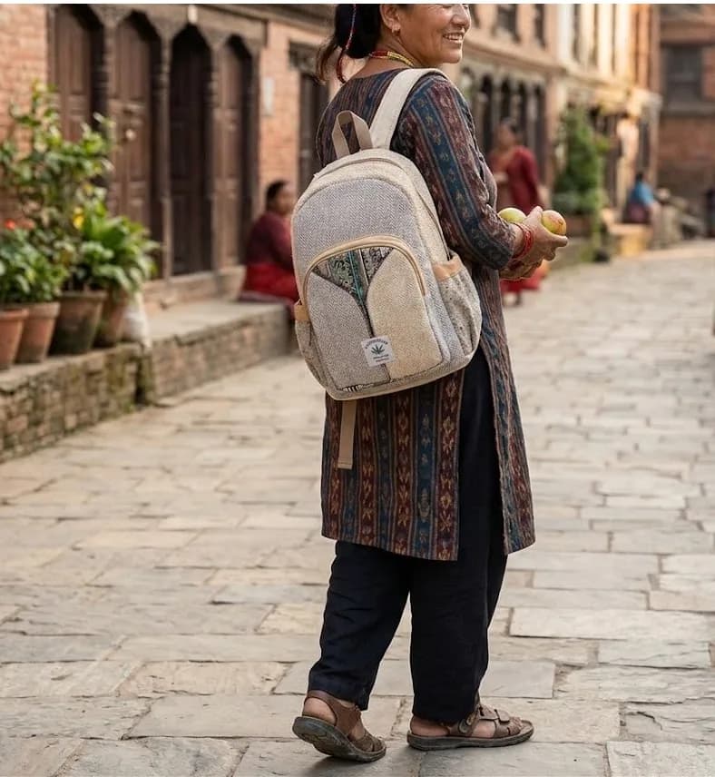 Natural Hemp Bag 501 2
