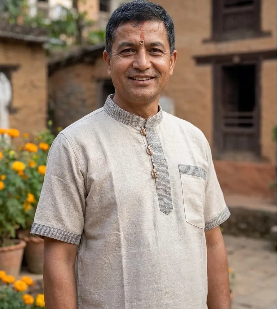 Nepali Hemp Cotton Shirt 9702 2